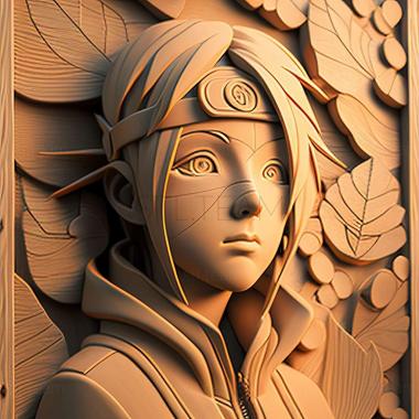 3D model Hinata Hyuga FROM NARUTO (STL)